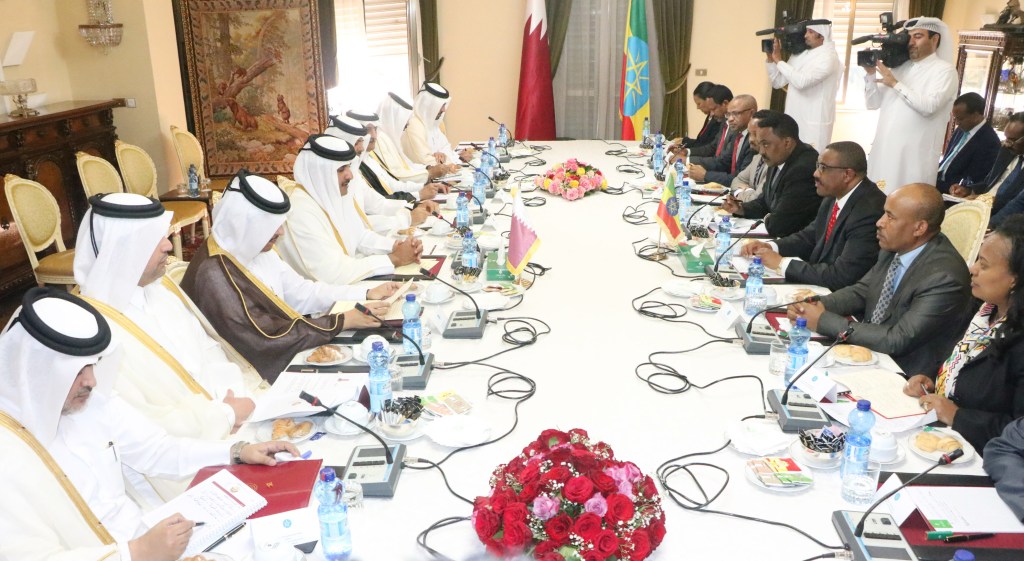 Emir of Qatar in Addis Ababa for a two-day state&nbsp;visit
