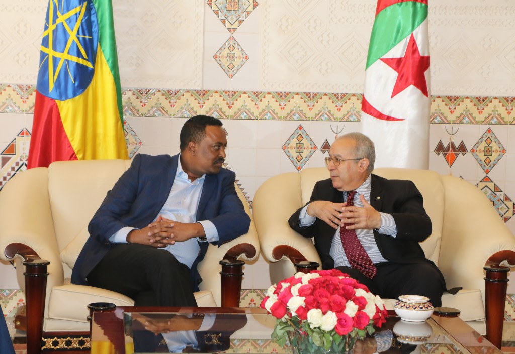 Dr. Workneharrives in Algiers to attend the 4thEthio- Algeria Joint Ministerial Commission&nbsp;Meeting