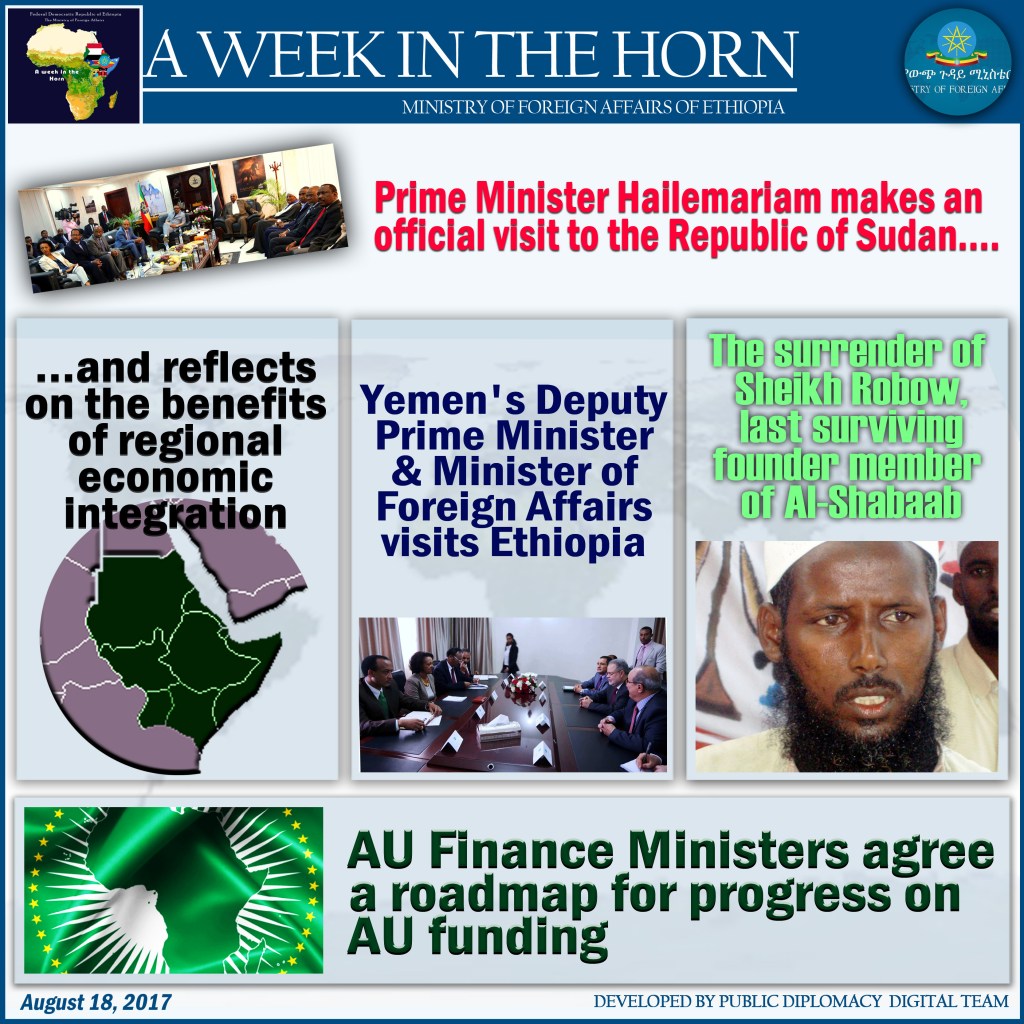 “A Week in the Horn” is just out.