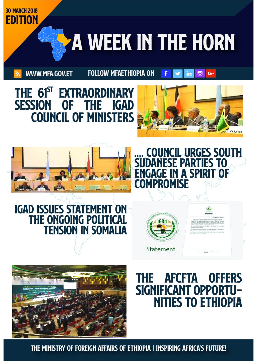 A Week in the Horn – 30.03 2018