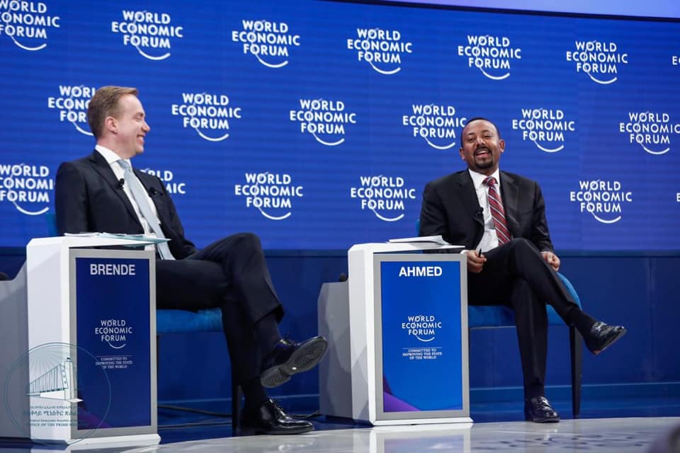 PM. Dr. Abiy @ the World Economic Forum in Davos