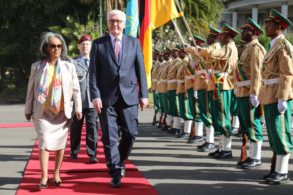 President Steinmeier of Germany admired “the courage of the government of Ethiopia to continue on the reforms and loved to support the reform&nbsp;process.”