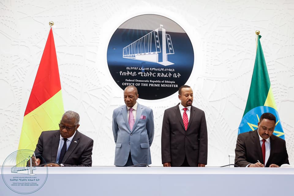 President Condé of Guinea on a three-day official visit to&nbsp;Ethiopia